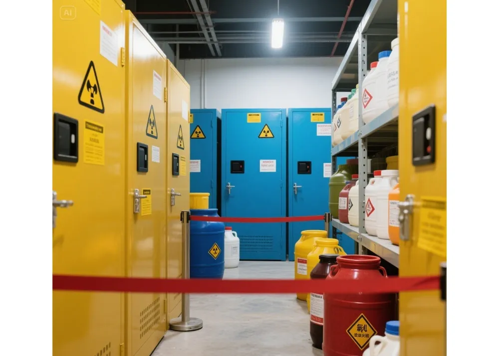 Chemische Sicherheit: Verhinderung von Gefahren an Ihrem Arbeitsplatz durch sichere Speicherpraktiken